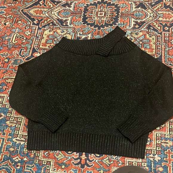 Black sparkle sweater - Picture 1 of 4